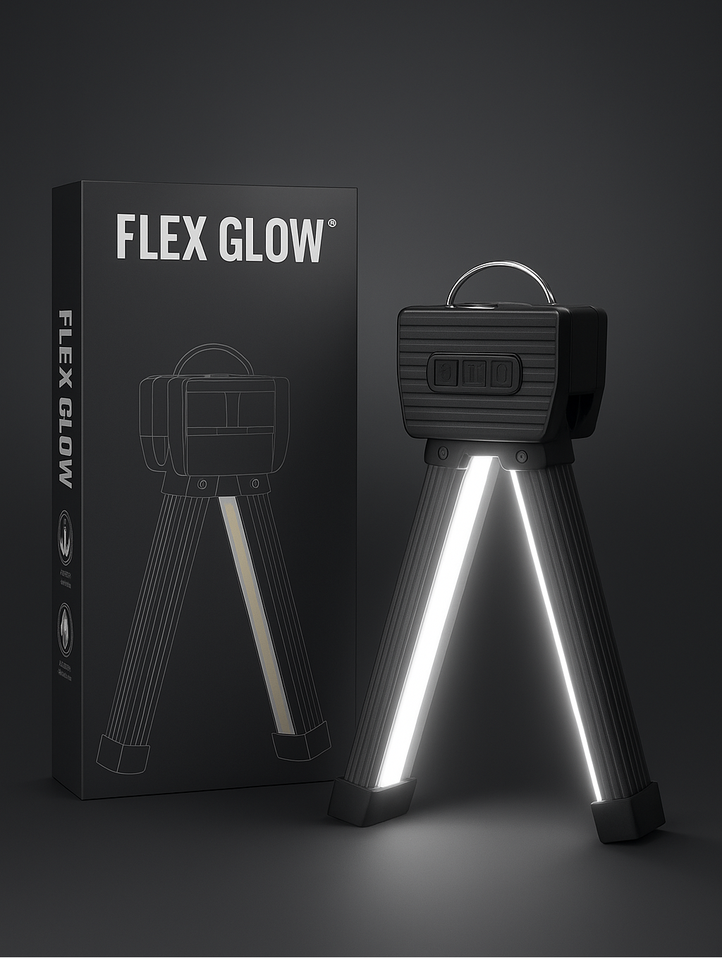 FLEX GLOW™ – Ultra-Bright Gym Light